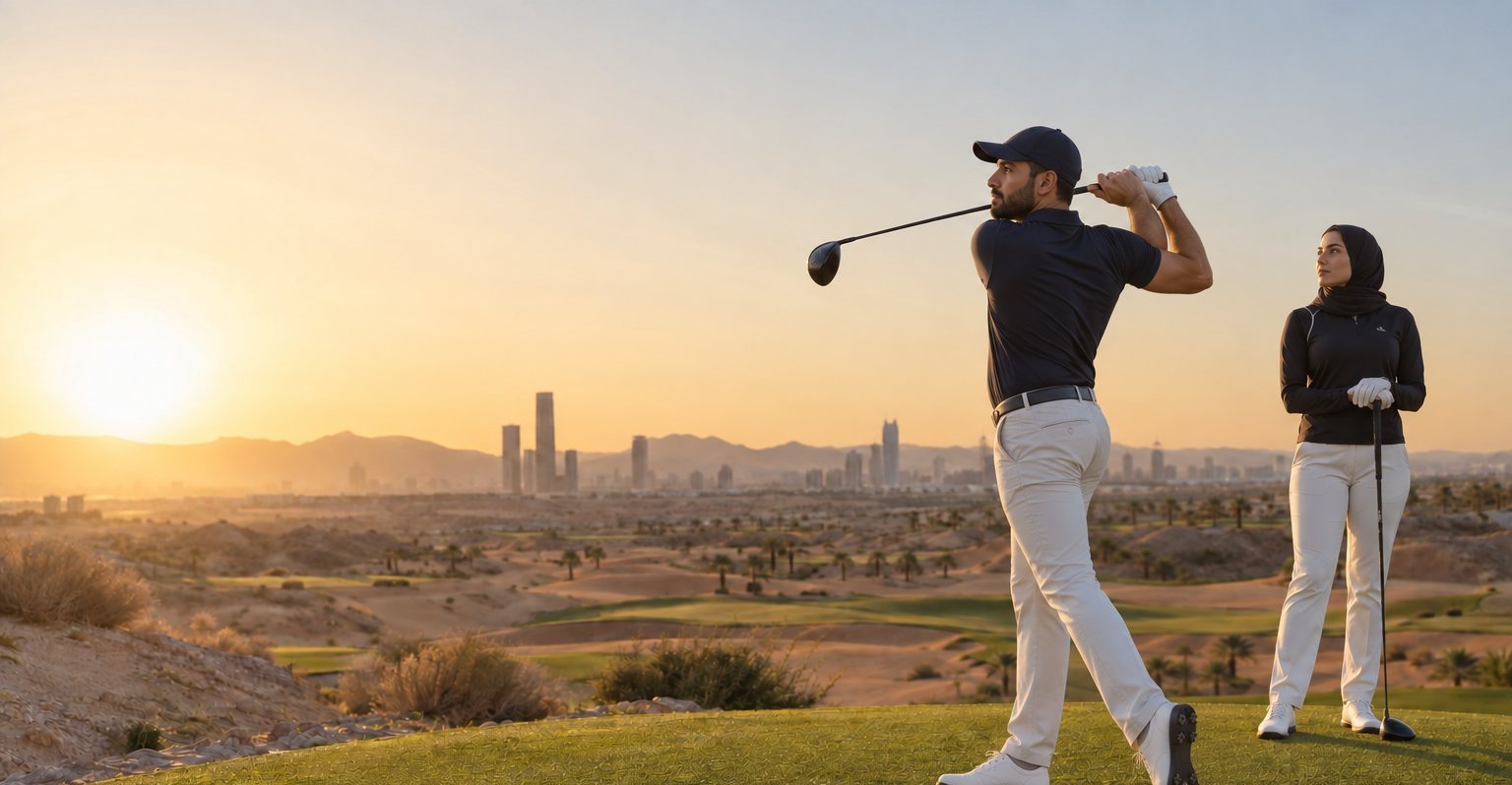 Finish of a drive, watching the ball go