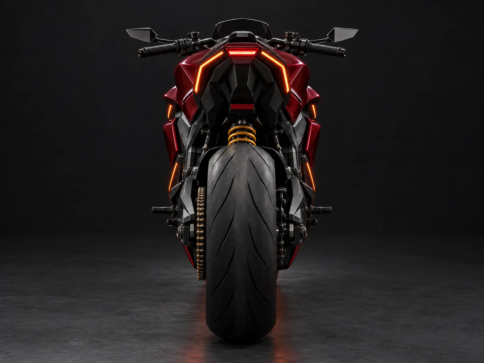 FERAL RVX, rear view