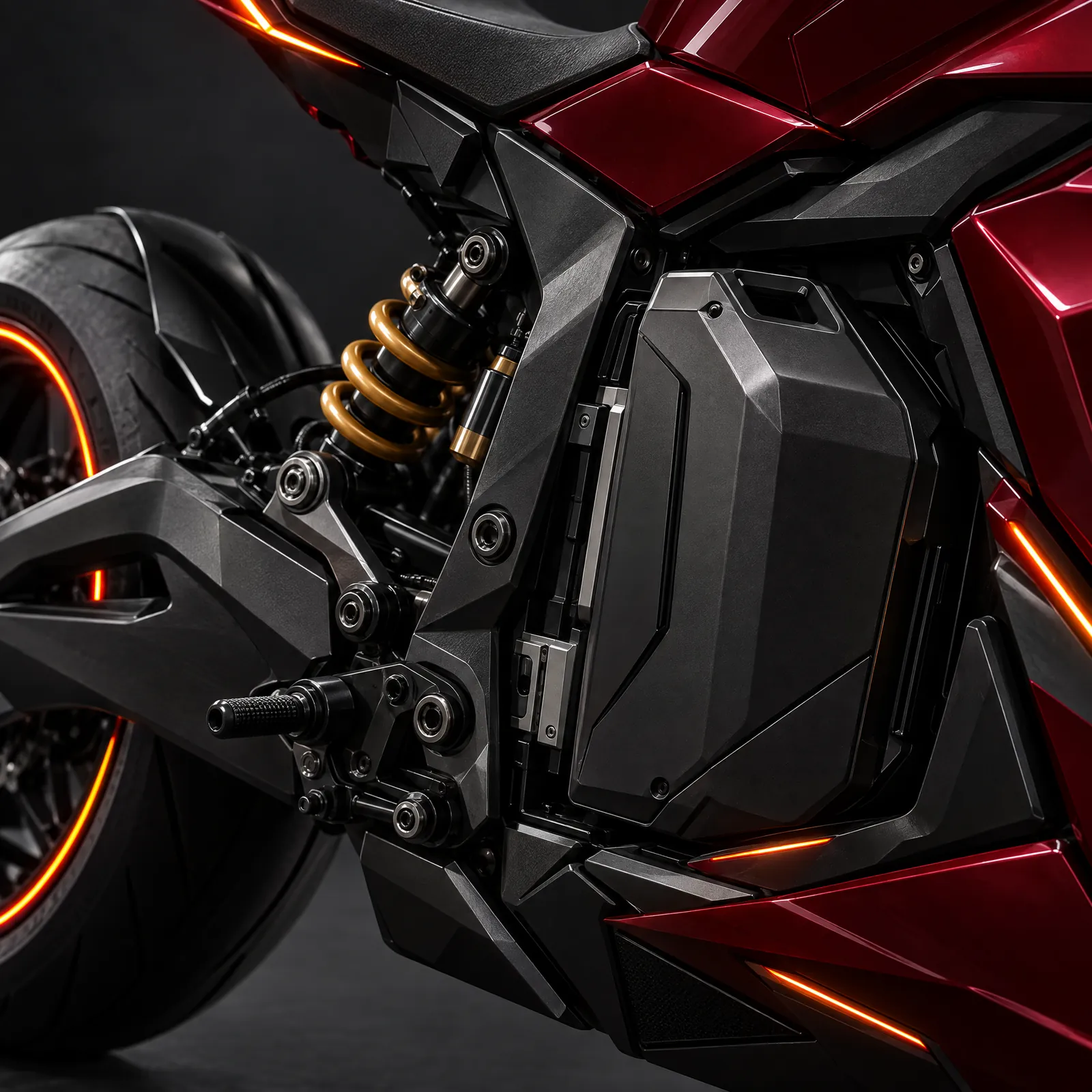 FERAL RVX swappable battery module detail
